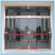 Glass induction door